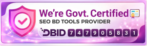 Govt. certified DBID badge